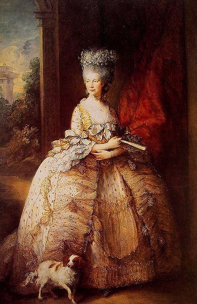 Thomas Gainsborough Portrait of the Queen Charlotte China oil painting art
